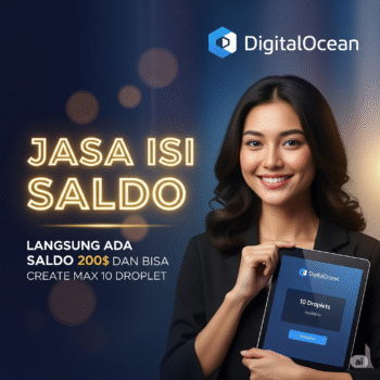 Akun Digitalocean 10 Droplet